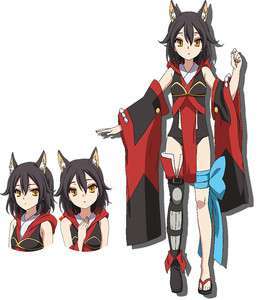 Eiha, karakter ciptaan Izuki Kougyoku. Ia adalah manusia setengah siluman penjaga Ibuki.
