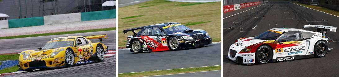 Kiri ke kanan: Mazda RX-7 (2003), Subaru Impreza (2008), dan Honda CR-Z (2012).