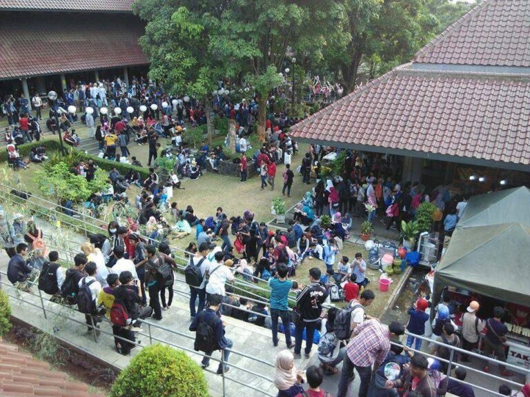 Lokasi Gelar Jepang UI hari kedua (Kevin W)