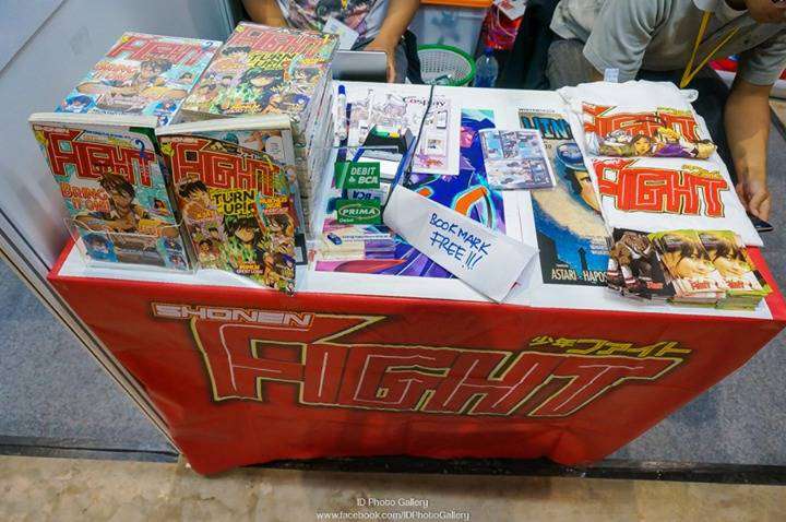 Penampakan booth Shonen Fight