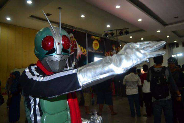 Kamen Rider hadir di Mangafest 2015