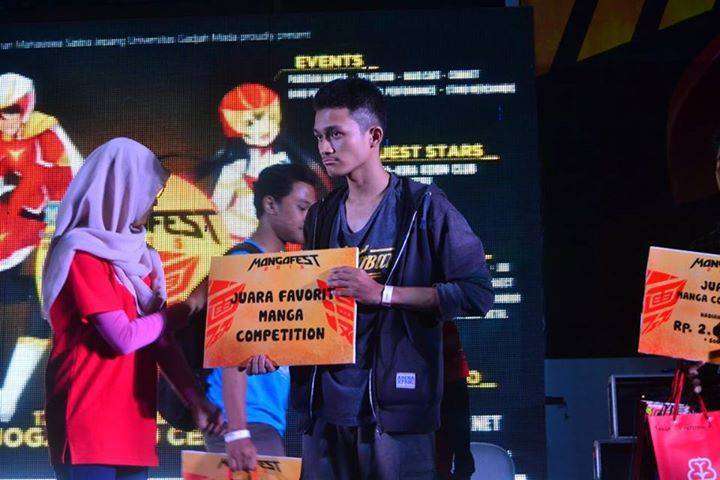 Pemenang juara favorit Manga Competition