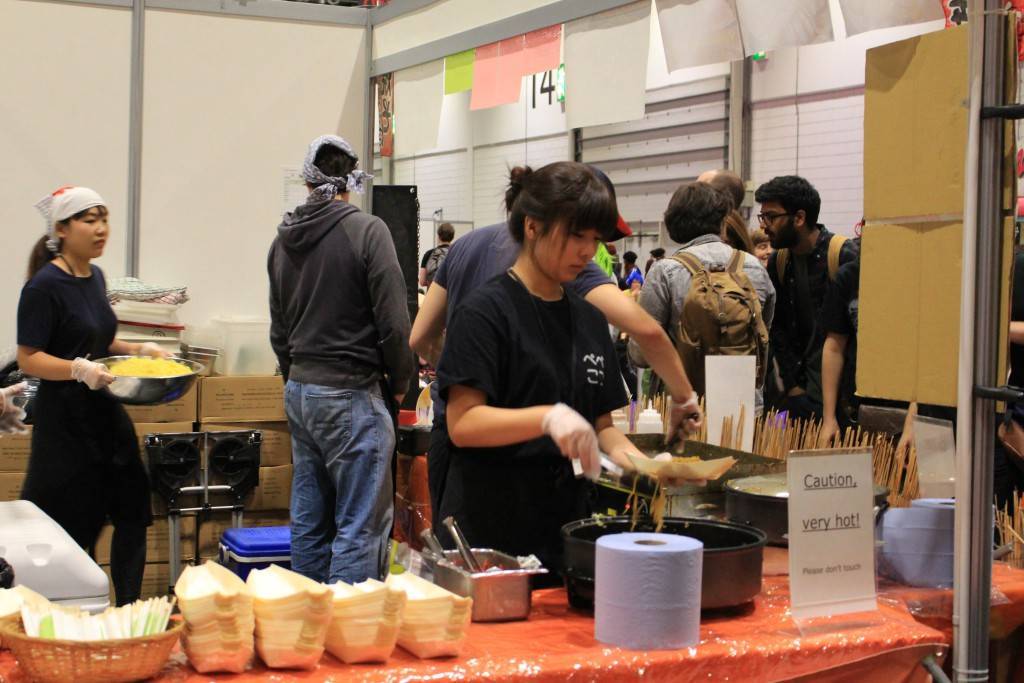 Japanese food stall