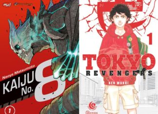 Kaiju No 8 and Tokyo Revengers cover