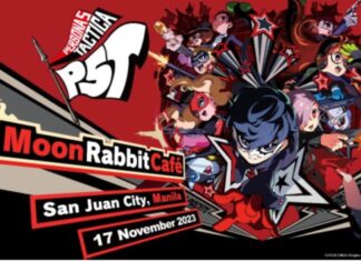 Persona 5 Tactica Themed Cafe