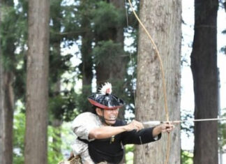 Indonesian Yabusame Athlete Adam Numair Wins Japan Yabusame Tournament