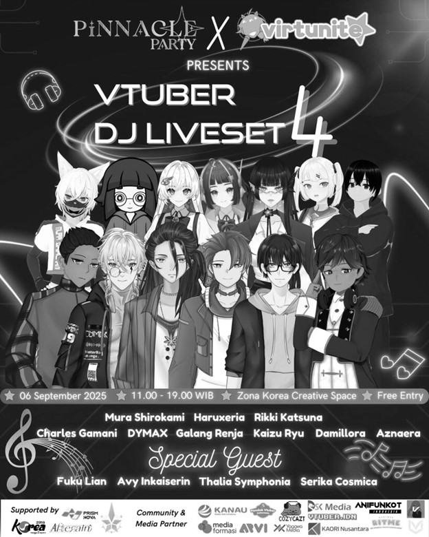 VTuber DJ Liveset 4 postponed virtunite
