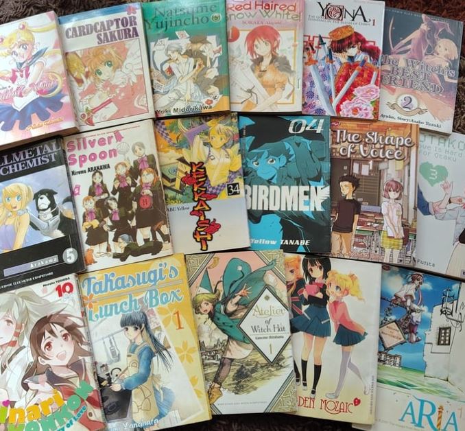 Header manga recommendation by female cretor international woman day
