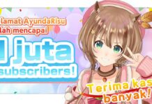 Indonesian VTuber Ayunda Risu Reaches One Million Subscribers