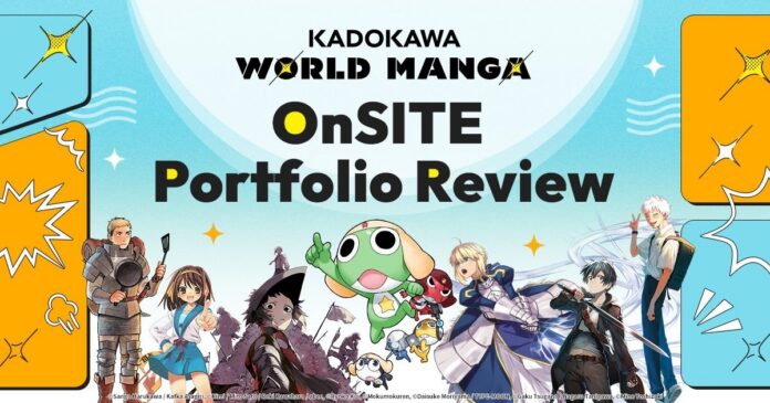 Kadokawa World Manga OnSite Portfolio Review Indonesia at Comipara 7