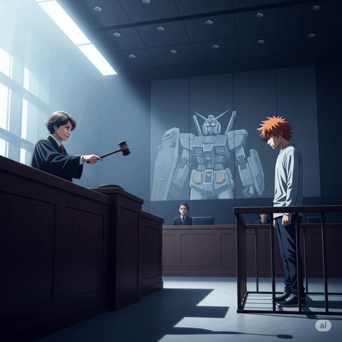 Uploader Anime Gundam Divonis 18 Bulan Penjara