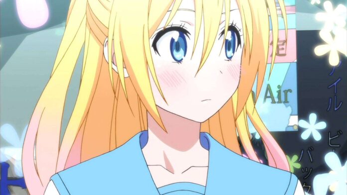 Chitoge dari seri anime Nisekoi.