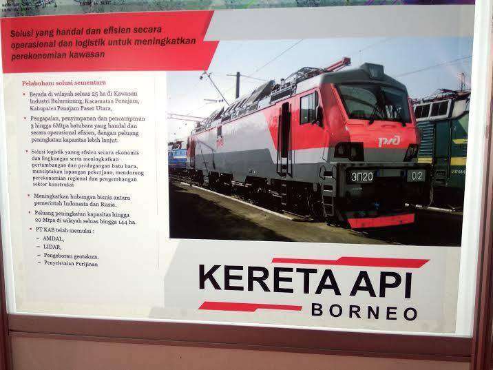 Informasi mengenai Kereta Api Borneo | sumber: detik.com