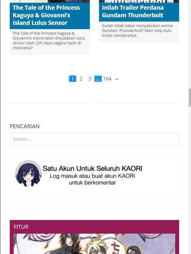 Tombol SSO (digaris merah) sebagaimana terlihat dari tablet/ponsel