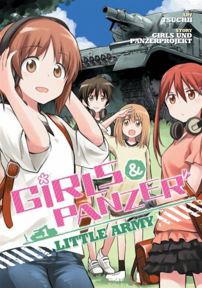 Sampul komik Girls und Panzer: Little Army