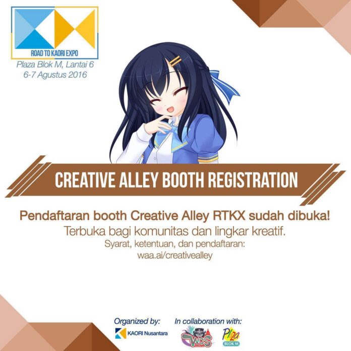 creative alley road to kaori expo