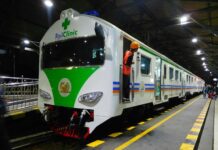 KAI Uji Coba KRD Rail Clinic Trainset 2