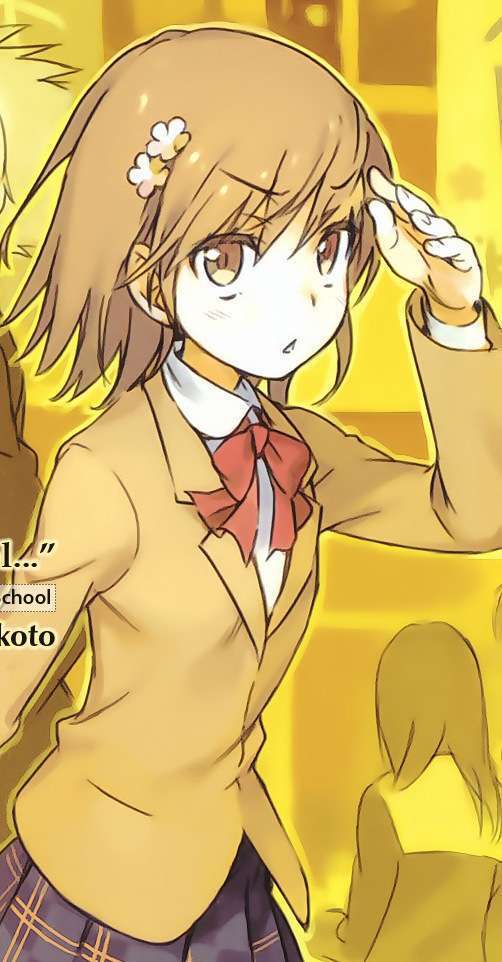 Misaka Mikoto.