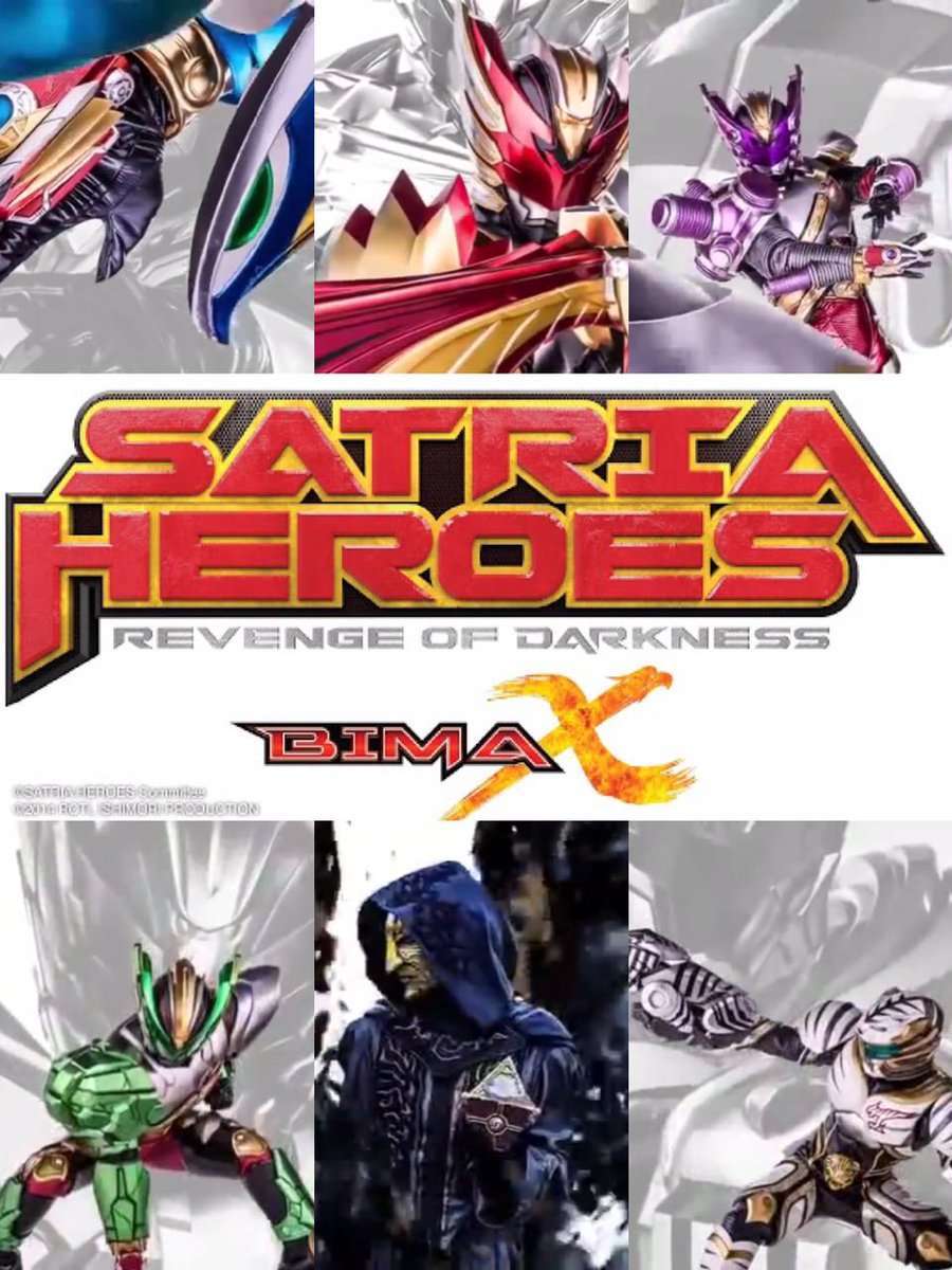Satria Heroes Revenge of Darkness Siap Hadir di Bioskop Bulan