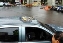 beton jalan layang koridor 13 jatuh