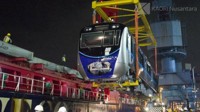 Kereta MRT Jakarta 1