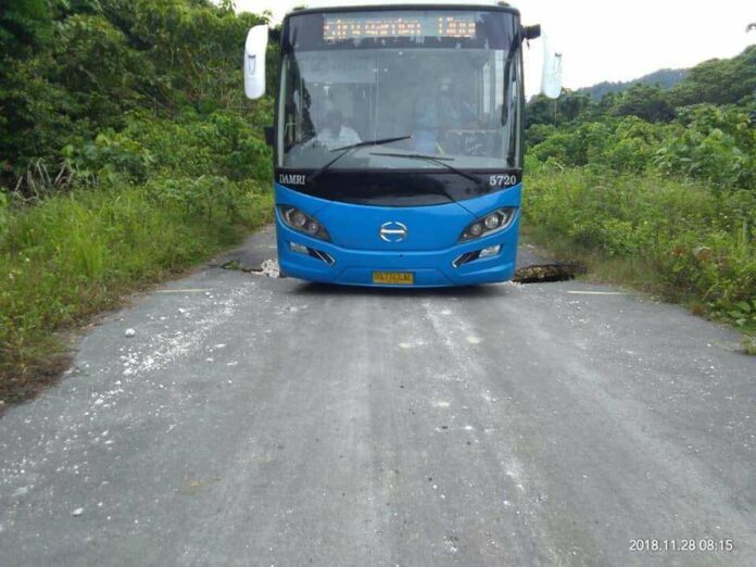 Bus DAMRI Sarmi