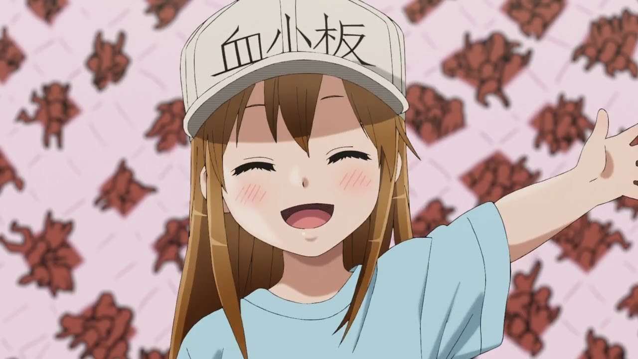 Si Trombosit dari Anime Hataraku Saibou! Jadi Karakter Paling Menarik