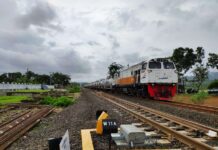 Jalur Ganda Kereta Api Lintas Randegan – Kemranjen Mulai Dioperasikan