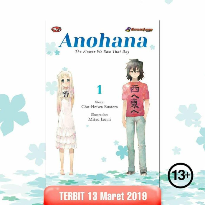 anohana terbit di indonesia