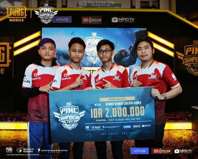 PUBG mobile Indonesia National Championship