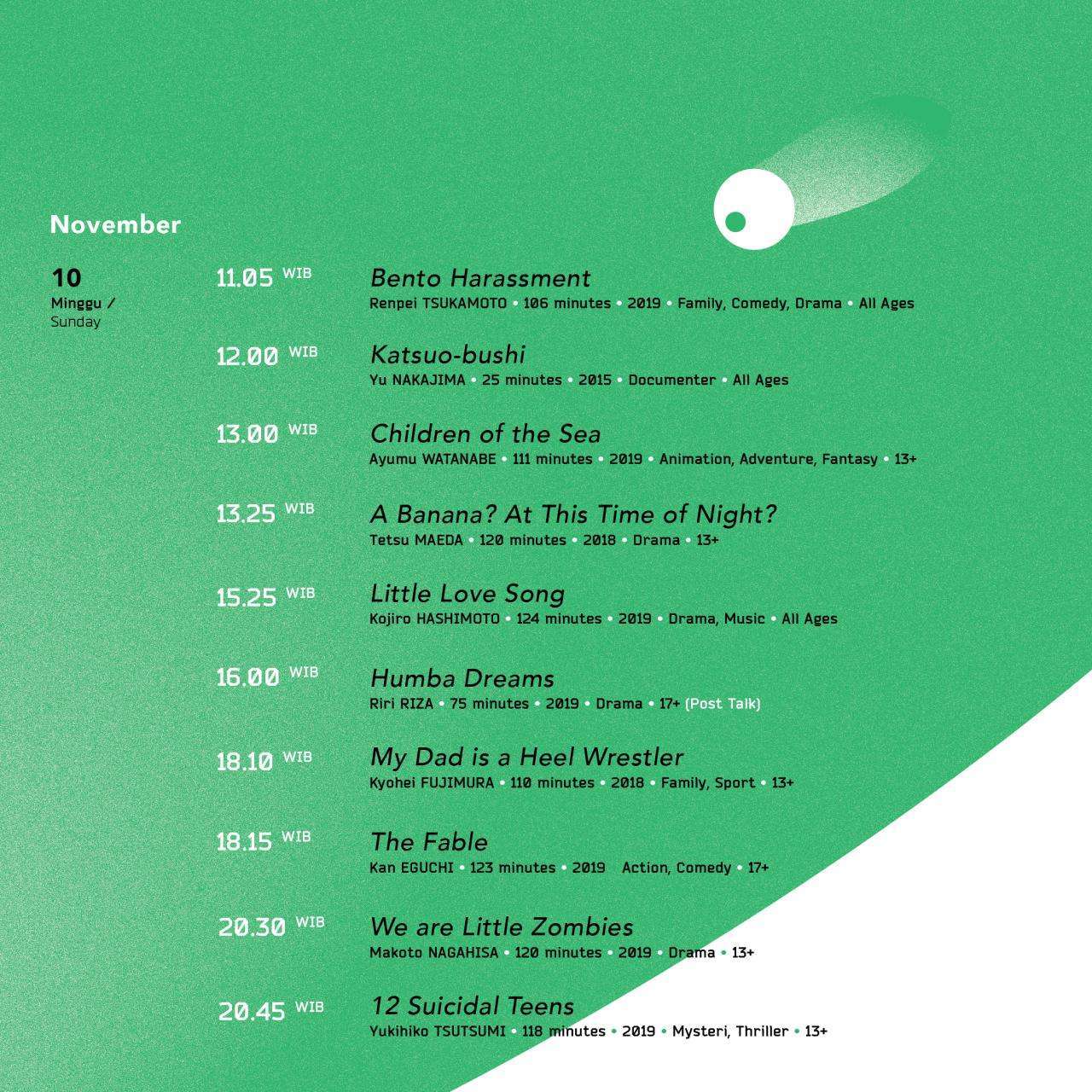 Japanese Film Festival 2019 Siap Digelar November Inilah Film Filmnya Kaori Nusantara