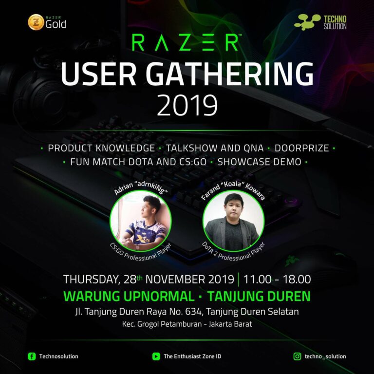 razer user gathering 2019