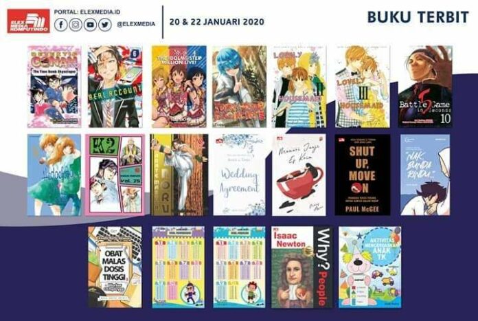 jadwal terbit komik tanggal 22 januari 2020
