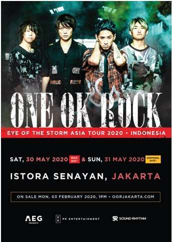 konser one ok rock indonesia virus korona covid-19
