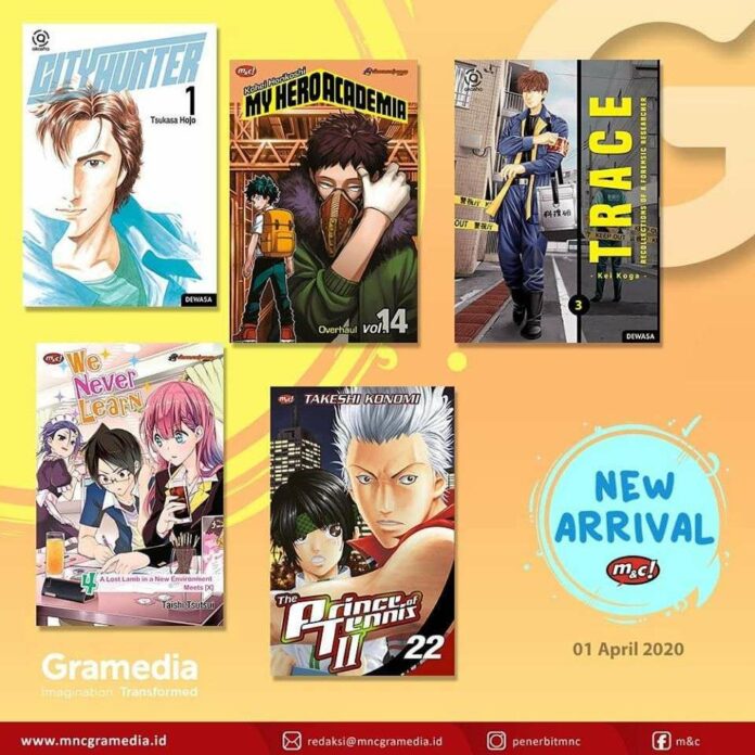 Jadwal Terbit Komik Tanggal 1 April 2020