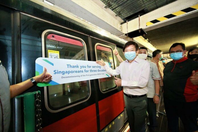 LTA Pensiunkan Kereta MRT Singapura pertama, Seri C151