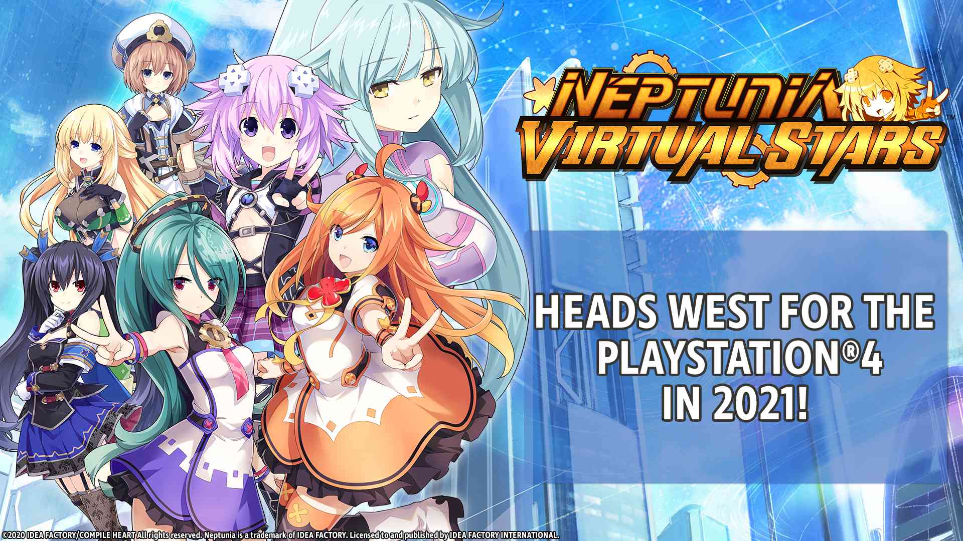 Neptunia Virtual Stars Akan Hadir Di Barat Pada Tahun 2021 Mendatang Kaori Nusantara