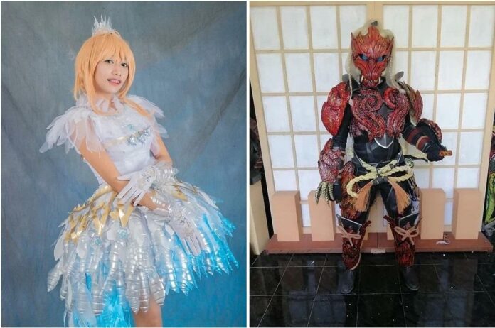 wcs online cosplay de umigomi zero 1 menit cosplayer peduli sampah