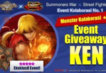 Update Kolaborasi “Summoners War” dan「Street Fighter V: Champion Edition Dapatkan KEN ★5 Eksklusif Event Sekarang!