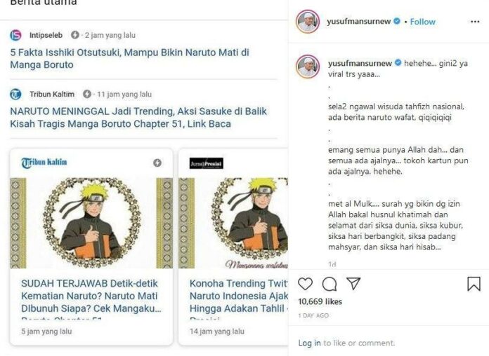 naruto meninggal
