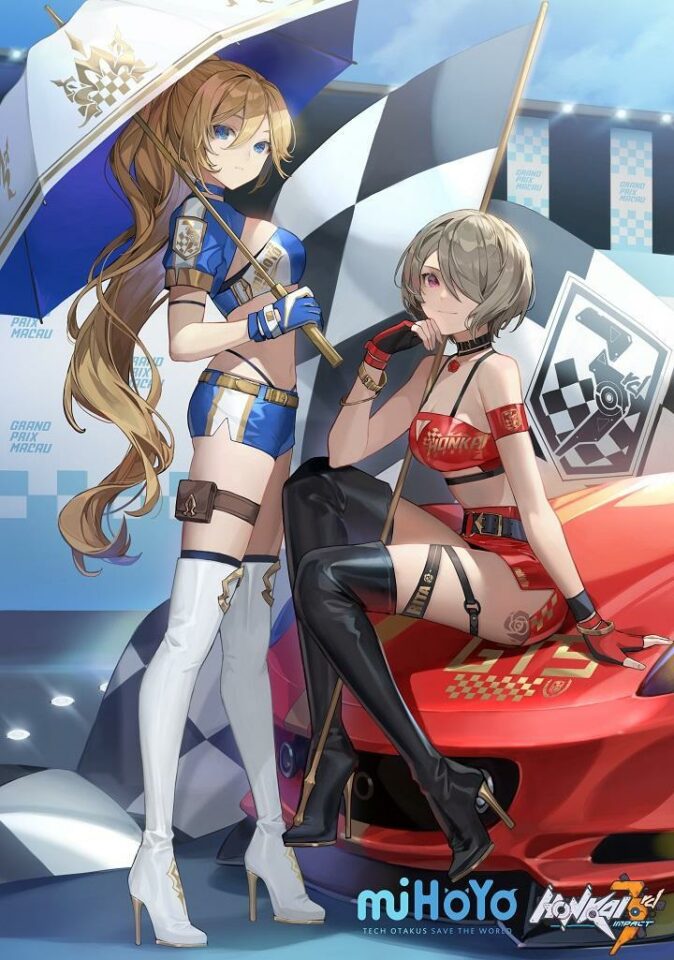 honkai impact 3 itasha macau