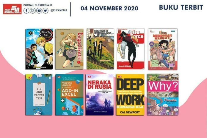 Jadwal Terbit Komik Tanggal 4 November 2020