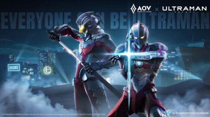 kolaborasi AOV x Ultraman