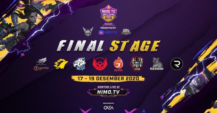 Nimo TV Mobile legends: Bang Bang Arena