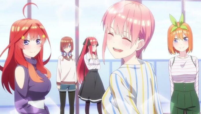 anime go-toubun no hanayome