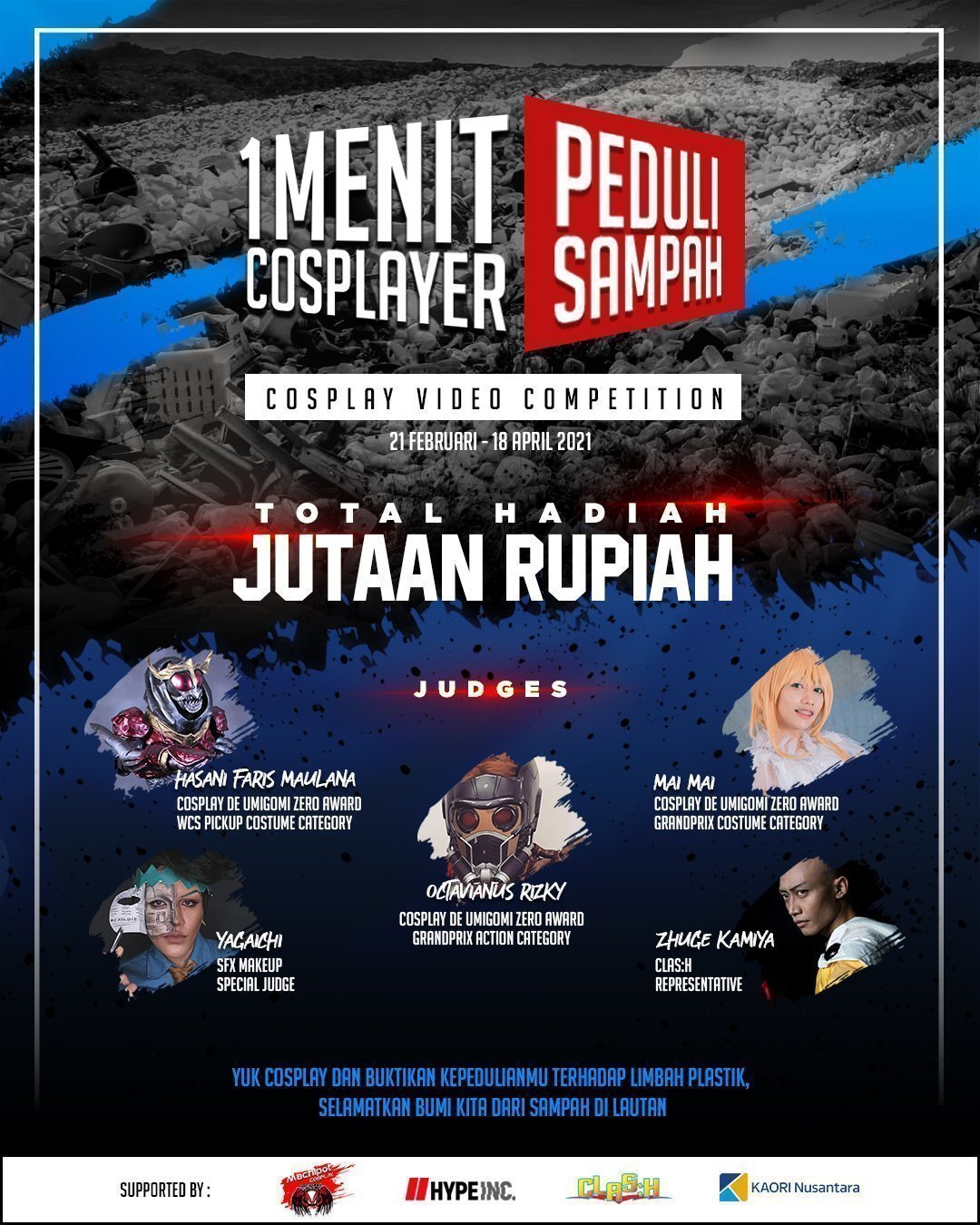 Ikuti Kompetisi Video Cosplay "1 Menit Cosplayer Peduli ...
