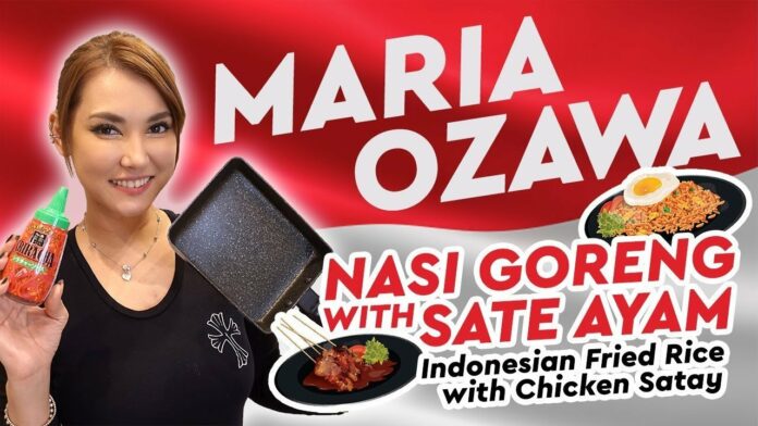 maria ozawa masak nasi goreng