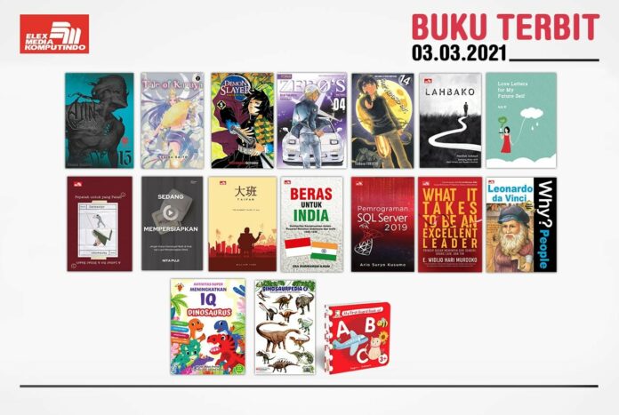 Jadwal Terbit Komik Tanggal 3 Maret 2021