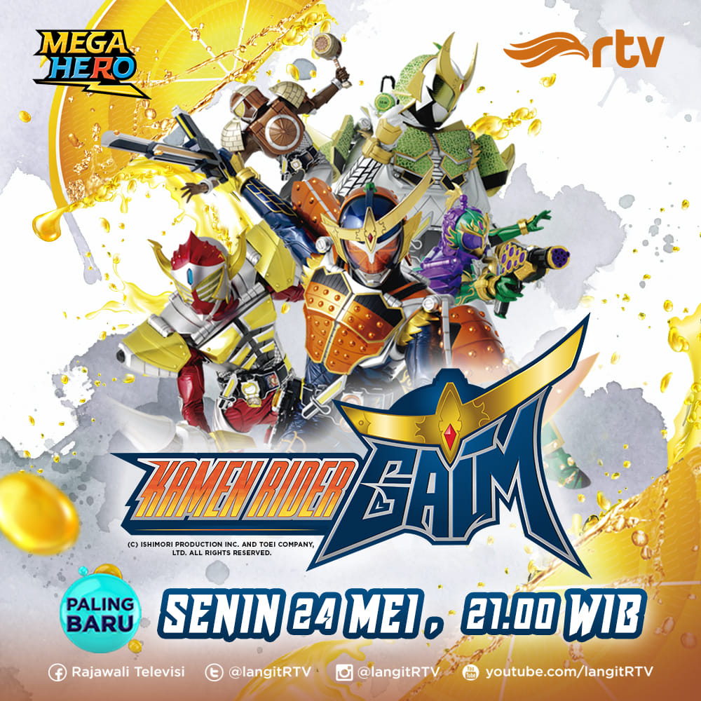 Catat! Ini Jam Tayang Kamen Rider Gaim di RTV! | KAORI Nusantara