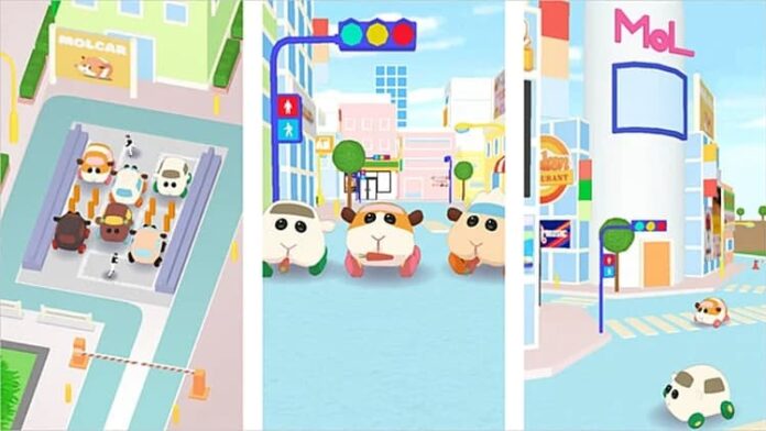 Pui Pui Molcar Mogu Mogu Parking